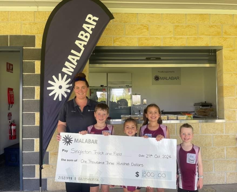 Proud to Support Singleton Track & Field Club!